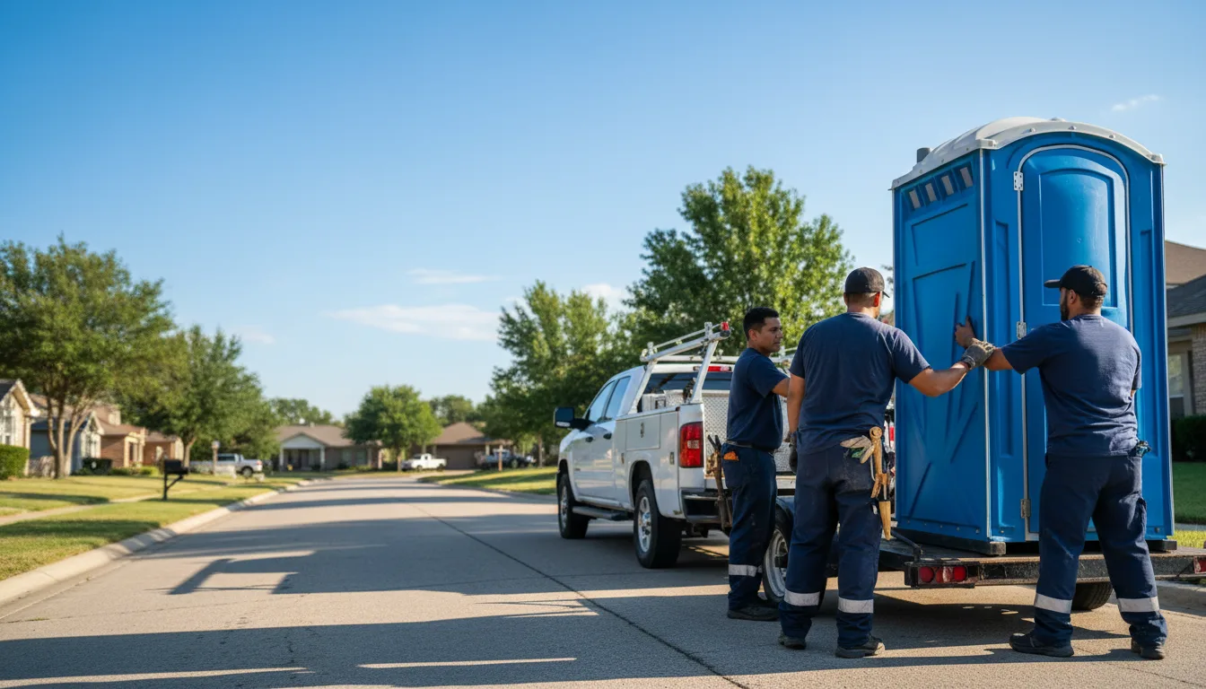 Portable Toilet Rental in Clayton, NJ near me